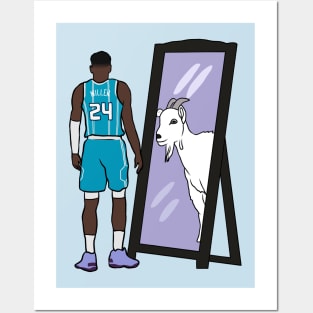 Brandon Miller Mirror GOAT Posters and Art